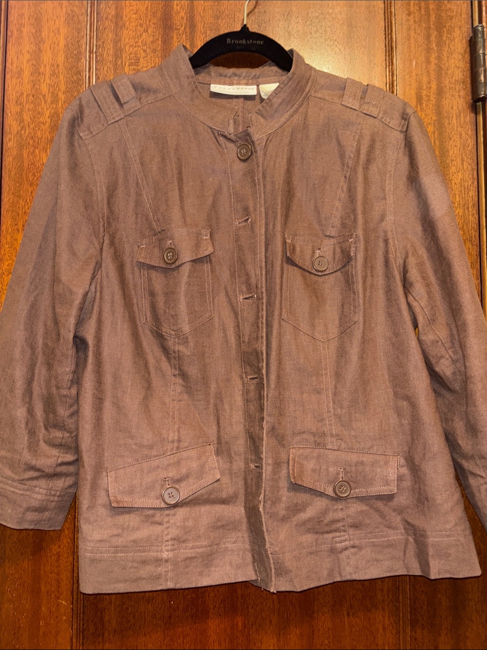 Women’s Neutral Brown Utility Jacket